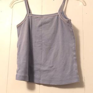 Sky blue tank top